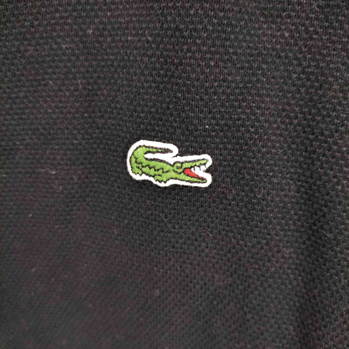 ラコステ LACOSTE EXCLUSIVE EDITION ワンポイントロゴ 鹿の子L/Sカットソー レディース import:S